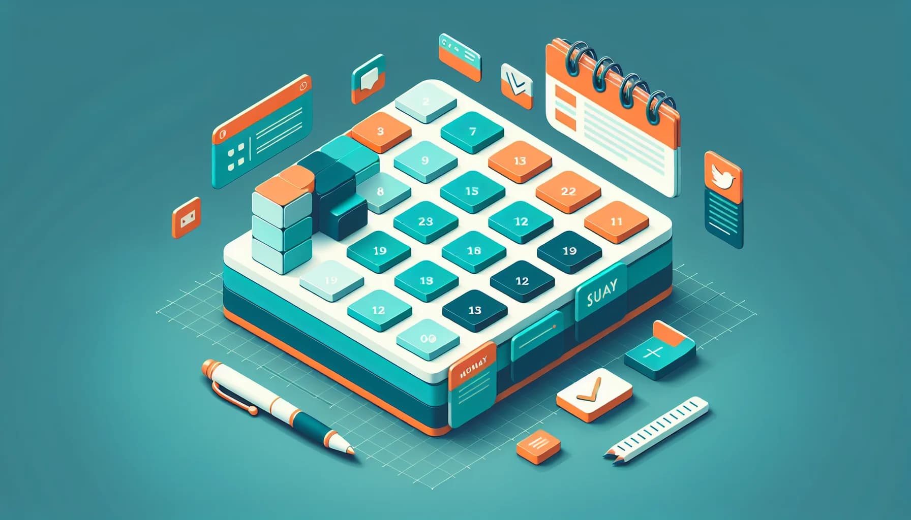 Calendrier éditorial réseaux sociaux 2026 avec template gratuit et guide de planification